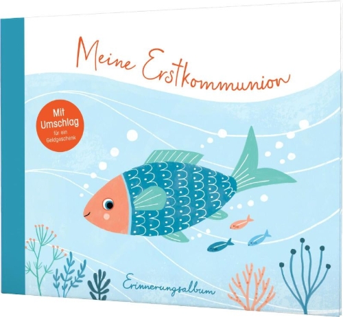 Buchcover und Innenansicht für das Buch: Meine Erstkommunion