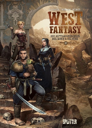 Buchcover und Innenansicht für das Buch: West Fantasy 5