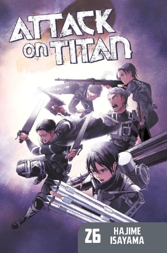 Buchcover und Innenansicht für das Buch: Attack on Titan 26
