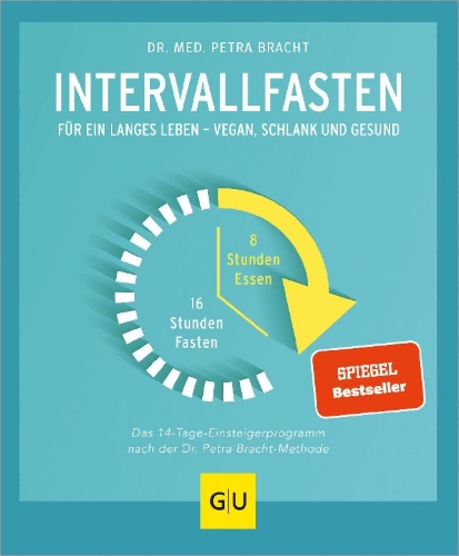 Buchcover und Innenansicht für das Buch: Intervallfasten