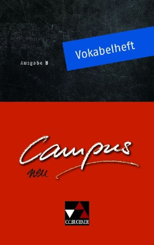 Buchcover und Innenansicht für das Buch: Campus B Neu Vokabelheft Bayern