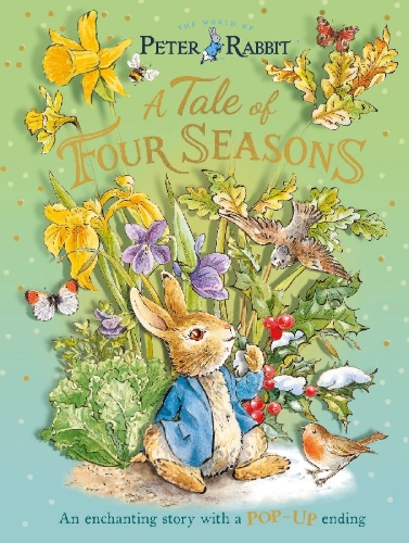 Buchcover und Innenansicht für das Buch: Peter Rabbit: A Tale of Four Seasons
