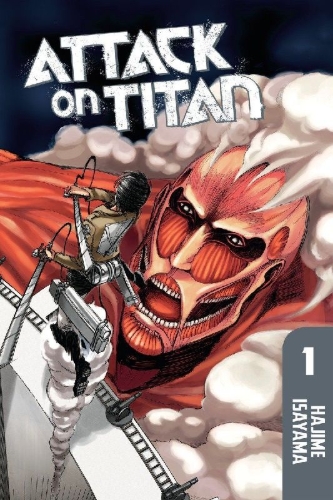 Buchcover und Innenansicht für das Buch: Attack on Titan 01