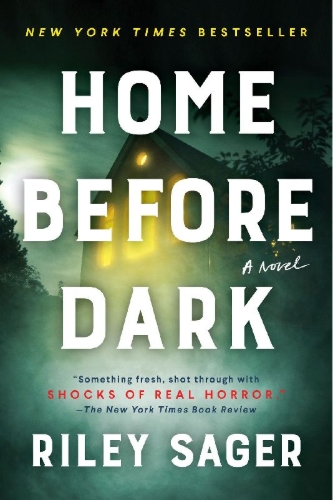 Buchcover und Innenansicht für das Buch: Home Before Dark