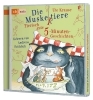 Buchcover und Innenansicht für das Buch: Die Muskeltiere - Tierisch gute 5-Minuten-Geschichten