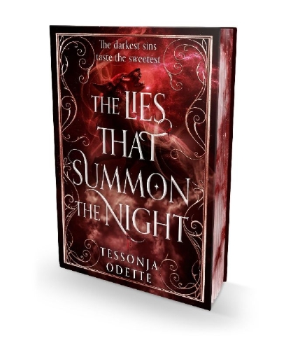 Buchcover und Innenansicht für das Buch: The Lies That Summon the Night