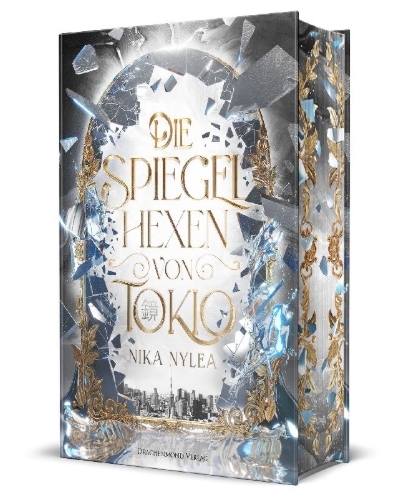 Buchcover und Innenansicht für das Buch: Die Spiegelhexen von Tokio