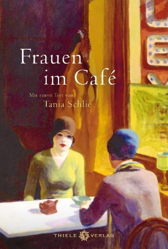 Buchcover und Innenansicht für das Buch: Frauen im Café