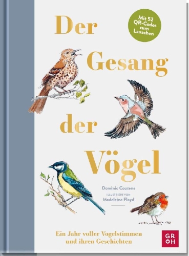 Buchcover und Innenansicht für das Buch: A Year of Birdsong