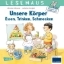 Buchcover und Innenansicht für das Buch: LESEMAUS 180: Unsere Körper - Essen, Trinken, Schmecken
