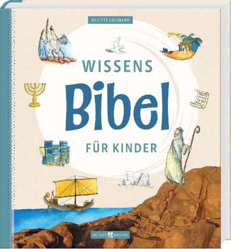Buchcover und Innenansicht für das Buch: Wissensbibel für Kinder