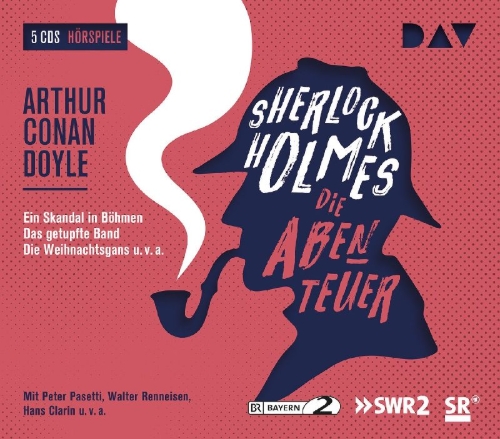 Buchcover und Innenansicht für das Buch: Sherlock Holmes 2 - Die Abenteuer