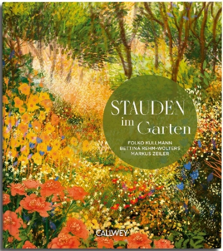Buchcover und Innenansicht für das Buch: Stauden im Garten