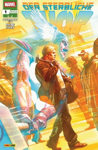 Buchcover und Innenansicht für das Buch: Thor (2025) #1-#3