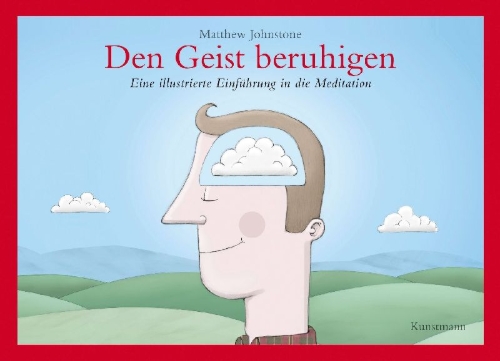 Buchcover und Innenansicht für das Buch: Quiet the Mind. An Illustrated Guide on How to Meditate