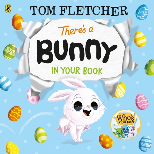 Buchcover und Innenansicht für das Buch: There's a Bunny in Your Book