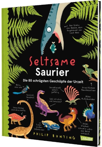Buchcover und Innenansicht für das Buch: Weirdosaurus