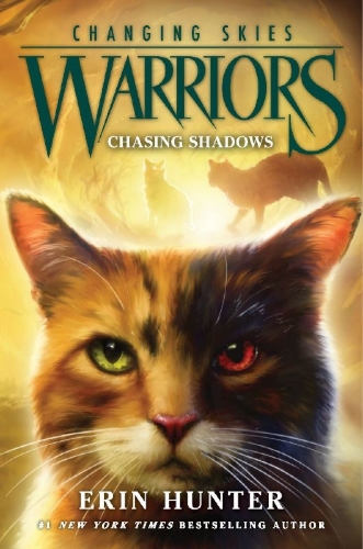 Buchcover und Innenansicht für das Buch: Warriors: Changing Skies #3: Chasing Shadows