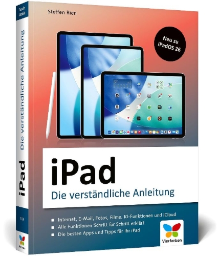 Buchcover und Innenansicht für das Buch: iPad
