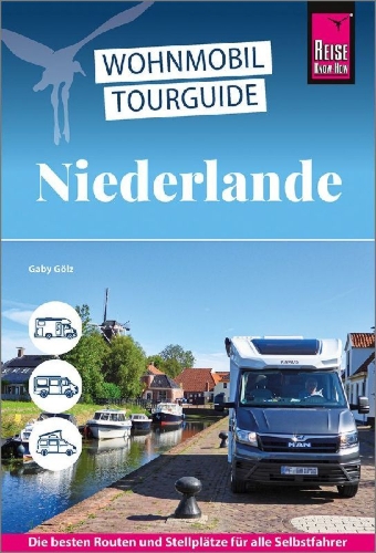 Buchcover und Innenansicht für das Buch: Reise Know-How Wohnmobil-Tourguide Niederlande