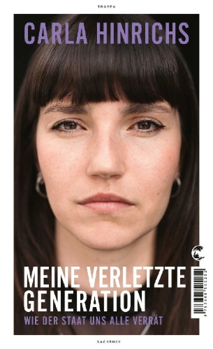 Buchcover und Innenansicht für das Buch: Meine verletzte Generation