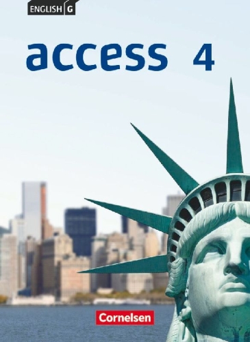 Buchcover und Innenansicht für das Buch: English G Access Band 4: 8. Schuljahr - Allgemeine Ausgabe - Schülerbuch