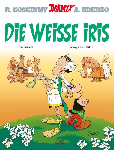 Buchcover und Innenansicht für das Buch: L'Iris Blanc