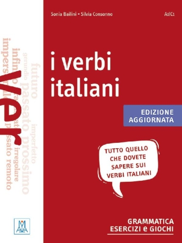 Buchcover und Innenansicht für das Buch: I verbi italiani - edizione aggiornata