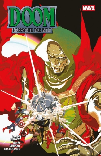 Buchcover und Innenansicht für das Buch: Red Hulk (2025) #8-#10; Runaways (2025) #4-#5