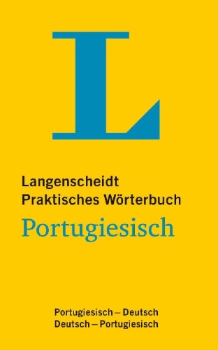 Buchcover und Innenansicht für das Buch: Langenscheidt Praktisches Wörterbuch Portugiesisch