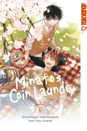 Buchcover und Innenansicht für das Buch: Minato's Coin Laundry 06
