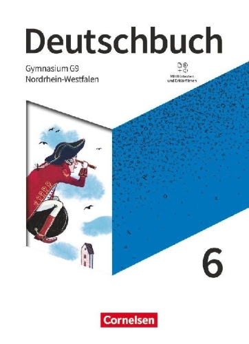 Buchcover und Innenansicht für das Buch: Deutschbuch Gymnasium 6. Schuljahr - Nordrhein-Westfalen - Neue Ausgabe - Schülerbuch