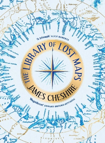 Buchcover und Innenansicht für das Buch: The Library of Lost Maps