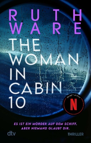 Buchcover und Innenansicht für das Buch: The Woman in Cabin 10