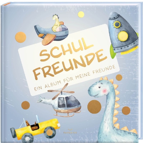 Buchcover und Innenansicht für das Buch: Schulfreunde - JUNGEN
