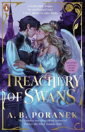 Buchcover und Innenansicht für das Buch: A Treachery of Swans