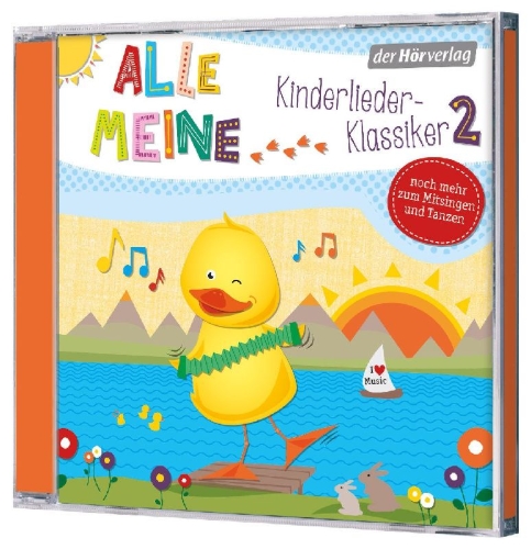 Buchcover und Innenansicht für das Buch: Alle meine Kinderlieder-Klassiker 2