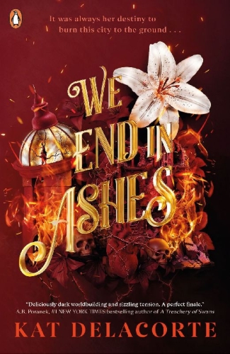 Buchcover und Innenansicht für das Buch: We End in Ashes