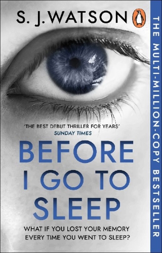 Buchcover und Innenansicht für das Buch: Before I Go To Sleep