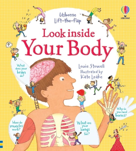 Buchcover und Innenansicht für das Buch: Look Inside: Your Body