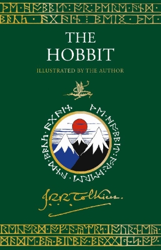 Buchcover und Innenansicht für das Buch: The Hobbit. Illustrated Edition