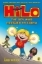 Buchcover und Innenansicht für das Buch: Hilo: The Boy Who Crashed to Earth