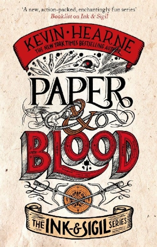 Buchcover und Innenansicht für das Buch: Paper & Blood