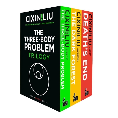 Buchcover und Innenansicht für das Buch: The Three-Body Problem Boxset