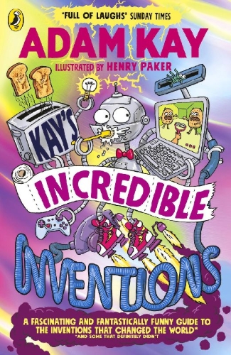 Buchcover und Innenansicht für das Buch: Kay's Incredible Inventions