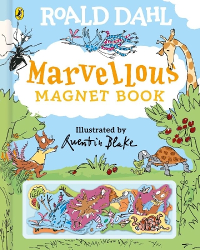 Buchcover und Innenansicht für das Buch: Roald Dahl: Marvellous Magnet Book