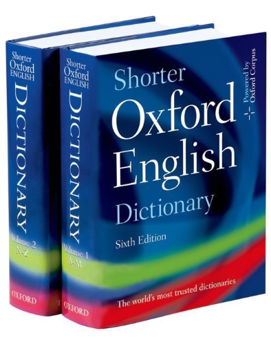 Buchcover und Innenansicht für das Buch: Shorter Oxford English Dictionary
