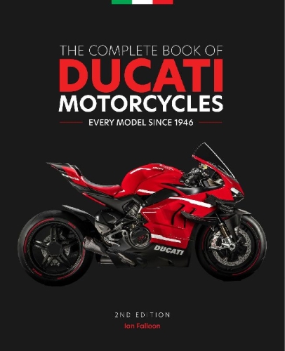 Buchcover und Innenansicht für das Buch: The Complete Book of Ducati Motorcycles