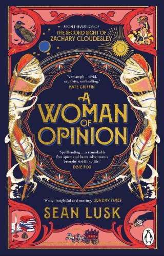 Buchcover und Innenansicht für das Buch: A Woman of Opinion