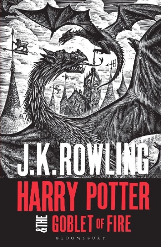 Buchcover und Innenansicht für das Buch: Harry Potter 4 und der Feuerkelch